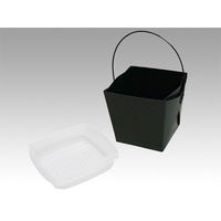 協和パック 弁当容器 デリメイト TK125 嵌合容器付 ブラック 521293 1袋(20個)（直送品）