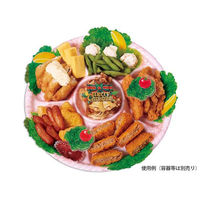 ユニバース フィルムシート グルメシート パセリトマト 表示入 丸 13601 1袋(1000枚)（直送品）