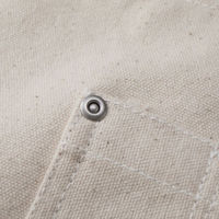 United Athle 1384-01ウォッシュキャンバスエプロン クロスタイプナチュラル 138401919 1袋(1個)（直送品）