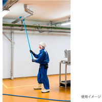 ヴァイカン ブラシ エクステリアブラシ ミディアム ブルー 53723 1個（直送品）