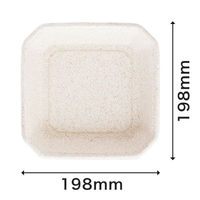 パックスタイル バガス容器 WBフルーツ 4M 617868 1袋(50個)（直送品）