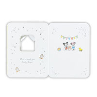 日本ホールマーク 赤ちゃん誕生祝い グリーティングカードカード 銀箔みんなでお祝い2 1枚