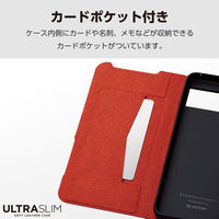 エレコム Google Pixel 8/レザーケース/手帳型/UltraSlim/薄型/磁石付き/ブラック PM-P233PLFUBK 1個
