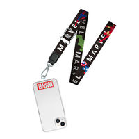 PGA ストラップホルダー付 ショルダーストラップ [マーベル ロゴ] PG-DSDST05MVL 1個