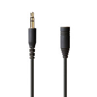 PGA 3.5mmステレオミニプラグ イヤホン延長ケーブル スタンダード 1m ブラック PG-EXS10M11BK 1セット(1個×2)