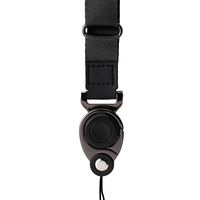 PGA ストラップホルダー付 ショルダーストラップ 2WAYタイプ ブラック PG-SDSTK01BK 1個