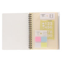 スライダーケース ロルバーン ポケット付メモL用 クリアグレー デルフォニックス（Rollbahn）