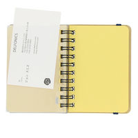 ロルバーン リングノート ポケット付メモクリアミニ クリア 5mm方眼 500927709 デルフォニックス （Rollbahn）