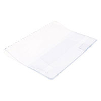 ロルバーン ポケット付メモカバー A5 クリア 透明 ノートカバー デルフォニックス（Rollbahn）