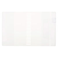 ロルバーン ポケット付メモカバー A5 クリア 透明 ノートカバー 2個 デルフォニックス（Rollbahn）