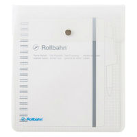 ロルバーン ケース L クリア 透明 2個 ノートカバー デルフォニックス（Rollbahn）