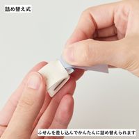 フィルム付箋 ココフセン ベーシック M ライトグレー 25枚×2束 CFB-1003 カンミ堂