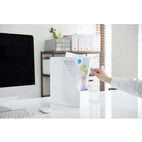 クリアファイル用見出し付箋 ノコト ナチュラル タブ型 6色×3枚 NK-1101 2冊 カンミ堂