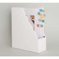 クリアファイル用見出し付箋 ノコト ナチュラル リボン型 6色×3枚 NK-1102 カンミ堂