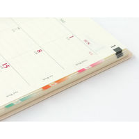 インデックスシール チラット 数字カラー 2シート（24枚入） 82318006 MIDORI/デザインフィル