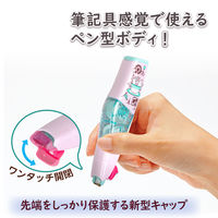 プラス 修正テープ ホワイパーPT 幅5mm×6m 限定 鳥獣戯画 娯楽場 51717 2個