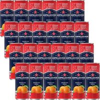 サンペレグリノ アランチャータロッサ（ブラッドオレンジ）330ml 1箱（24缶入）