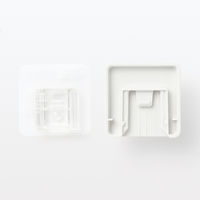 無印良品 貼り直しできる粘着シートフック 約幅6×奥行4×高さ6cm 良品計画