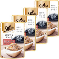 シーバ リッチ ごちそうフレーク 贅沢お魚ミックス かつお・サーモン 35g 12袋 キャットフード 猫 ウェット パウチ