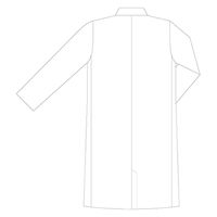 住商モンブラン ドクターコート レディス シングル 長袖 白 3L 81-481 1枚　白衣　ドクターコート（直送品）