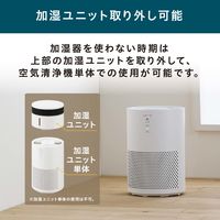 アイリスオーヤマ 加湿空気清浄機 10畳 グレー AAP-SH20A-H 1台（直送品）