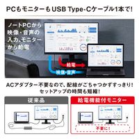 アイリスオーヤマ 液晶ディスプレイ DC-AF233S-B 1台
