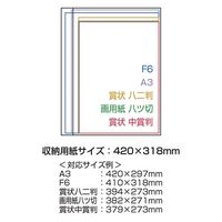ナカバヤシ アーテムグラフィックファイル /クリア CBCT-GA3C 1セット(3冊)（直送品）