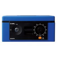 カール事務器 手提げ金庫 キャッシュボックス ブルー CB-8470 1台（直送品）