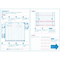 ダイゴー はじめてさんの家計簿 B5 CR J2156 1セット(3冊)（直送品）
