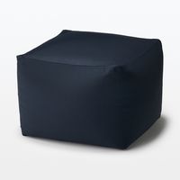 無印良品 体にフィットするソファ 小 ポリエステル平織 セット ネイビー 2セット 良品計画