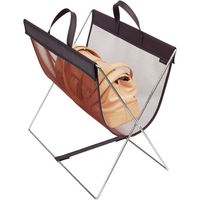 サキ セルフワゴン メッシュxレザー調PVC ホワイト 4990630358021 1個（直送品）