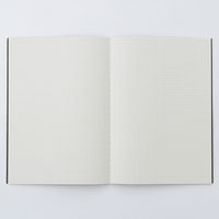 無印良品 ノート 5mm方眼 B5 ダークグレー 30枚 糸綴じ 1セット（10冊） 良品計画