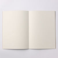 無印良品 ノート 無地 B5 ベージュ 30枚 糸綴じ 1セット（10冊） 良品計画