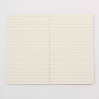 無印良品 上質紙 スリムノート 横罫縦ドット A6スリム ライトグレー 40枚 1セット（2冊） 良品計画