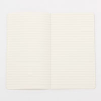 無印良品 上質紙 スリムノート 横罫縦ドット B6スリム ライトグレー 40枚 1セット（2冊） 良品計画