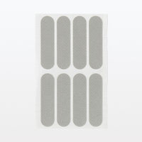 無印良品 衣類すべり止めシール 8枚入 2×8cm 1セット（2袋） 良品計画