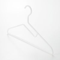 無印良品 ポリプロピレン洗濯用ハンガー 約幅42cm 3本組 1セット（9本：3本組×3） 良品計画