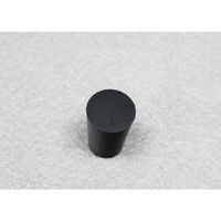 コクゴ フッ素ゴム栓 黒 24-7998-00 1個（直送品）