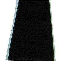 クラレファスニング 粘着剤付エコマジックテープ 幅100mmX長さ25m B面ループ 黒 箱入 1巻