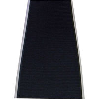 クラレファスニング 粘着剤付エコマジックテープ 幅100mmX長さ25m A面フック 黒 箱入 1巻