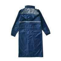 クロダルマ レインロングコート ネイビー O 47411-11-O 1枚（直送品）