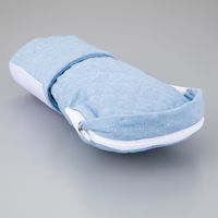 アズワン まもっ茶手(抜管防止ミトン)小児用 キルティング・ブルー 8-8945-33 1枚（直送品）