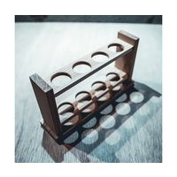 関谷理化 木製 試験管立て 穴30φ×4本立 SITATE304SJ 1個 65-2766-33（直送品）