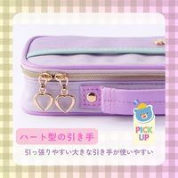 レイメイ藤井 トップライナーペンケース リボン バイオレット FSB1188V 1個（直送品）