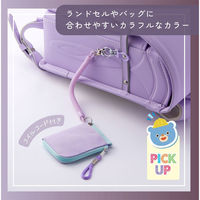 レイメイ藤井 コイルコード&小銭入れ付きパスケース バイオレット GLP1193V 1個