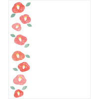 カミイソ産商 カミイソ Kaishi de saieon 椿 #3067 1セット(20枚入)