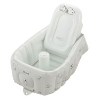 リッチェル スヌーピー ふかふかベビーバス ステップアップ 4945680205030 1セット（直送品）