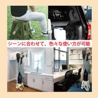 トレードワンセノ・ビー ソリッドLG 高さ39cm 折り畳み踏み台 耐荷重100kgサンドベージュ 307691セット（2個）