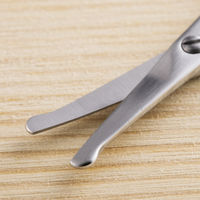 KQ3114 セーフティハサミ 樹脂リング付 貝印