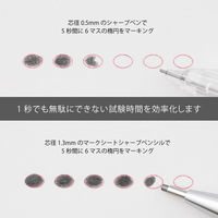 ぺんてる シャープペン マークシートシャープ 1.3mm HB AM13-HB 1セット（10本）